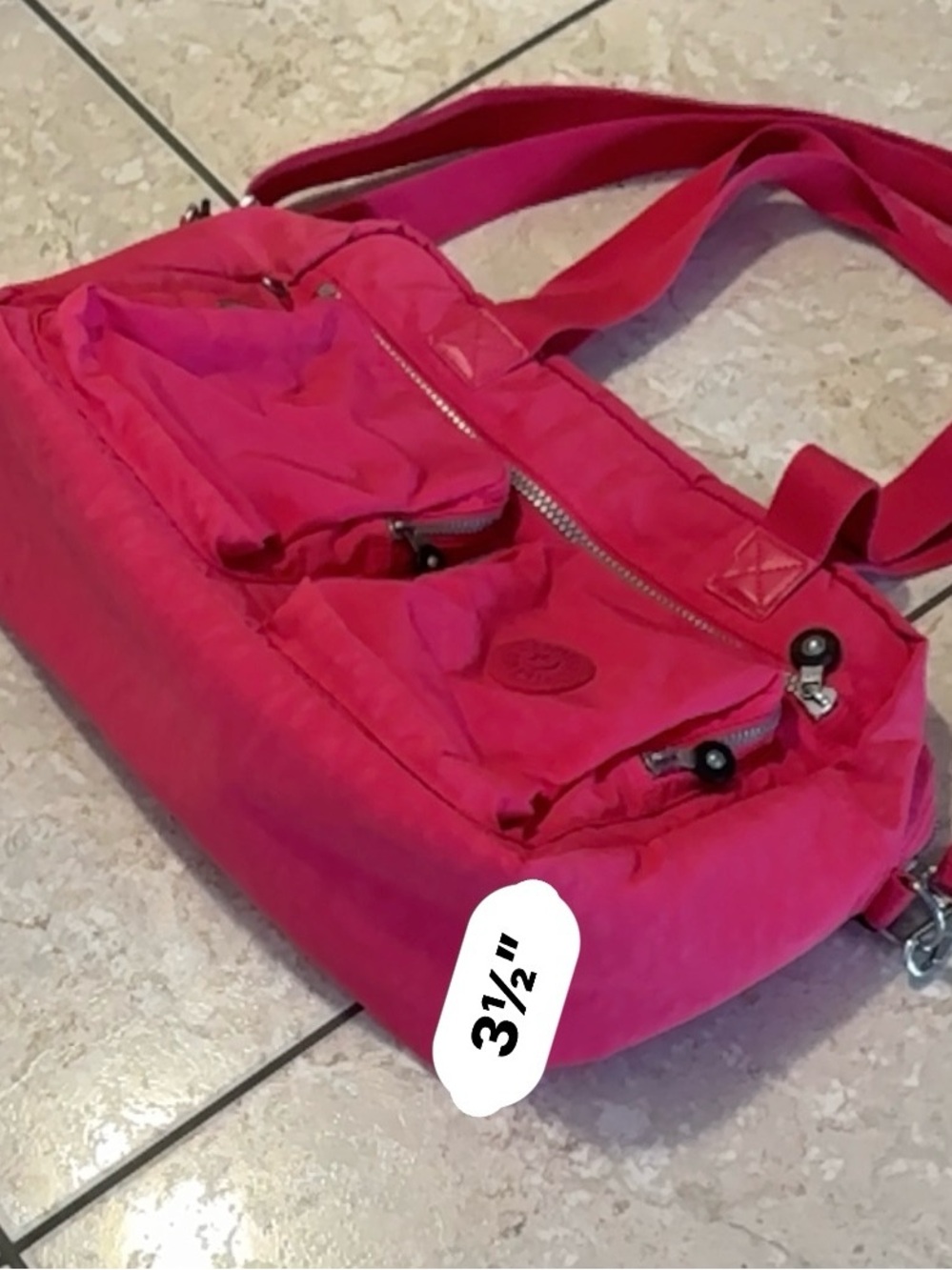 Kipling EXTRA LARGE WEEKENDER DUFFLE BAG
- Casual Carryall in Pink - Picture 6 of 6